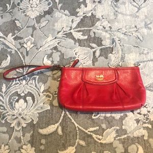 Coach Wristlet/Handbag W/ Detachable Handle